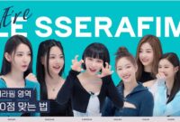 LE SSERAFIM members sit down for a self-introduction and share various things about themselves |  allkpop
